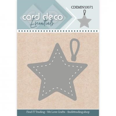 Card Deco mini dies Hanging star